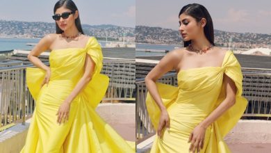 Photo of Mouni Roy Shines Bright at Cannes: A Stunning Debut in Yellow