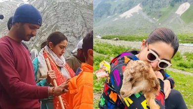 Photo of Sara Ali Khan Embarks on Amarnath Yatra amidst Tight Security. Watch Now!