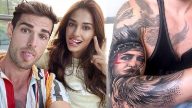 Photo of Disha Patani’s Tattoo Tale Sparks Curiosity About Relationship with Aleksander Alex Illic: Is Love in the Air?