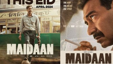 Photo of Ajay Devgn Unveils New Poster for “Maidaan,” Set to Release on Eid 2024